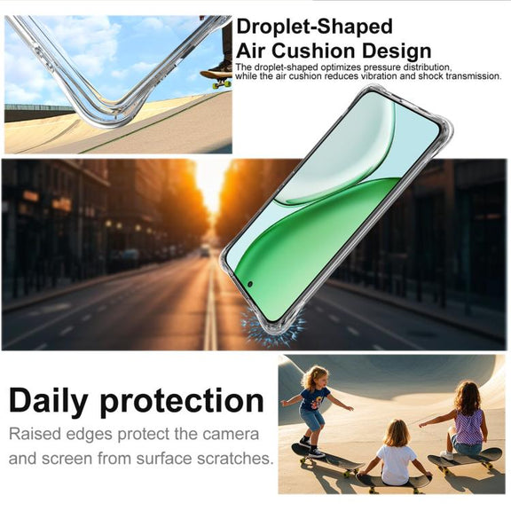 For Honor X70 5G imak Shockproof Airbag TPU Phone Case(Transparent)