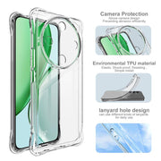 For Honor X70 5G imak Shockproof Airbag TPU Phone Case(Transparent)