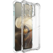 For Motorola Edge 60 Pro imak Shockproof Airbag TPU Phone Case(Transparent)