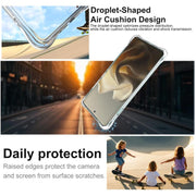 For Motorola Edge 60 Pro imak Shockproof Airbag TPU Phone Case(Transparent)