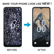 For Boost Summit 5G 2024 SN339D-SMT LCD Screen Digitizer Full Assembly with Frame(Black)