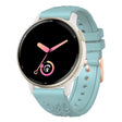 20mm Embossed Rose Gold Buckle Silicone Watch Band(Light Blue) - free shipping - PMc TechLife - Order now!