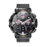 AK61 BT Call Smart Watch, Support Blood Pressure / Heart Rate / Sports Wellness Tracking Fitness Tracker(Black Steel)