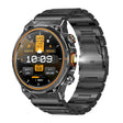 AK81 BT Call Smart Watch, Support Blood Pressure / Heart Rate / Sports Health Monitoring Fitness Tracker(Black Steel) - free shipping - PMC TechLife - Order now!