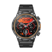AK81 BT Call Smart Watch, Support Blood Pressure / Heart Rate / Sports Wellness Tracking Fitness Tracker(Black Steel)