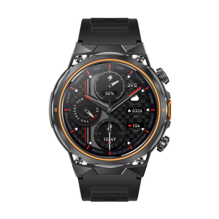 AK81 BT Call Smart Watch, Support Blood Pressure / Heart Rate / Sports Health Monitoring Fitness Tracker(Black Silicone) - free shipping - PMC TechLife - Order now!