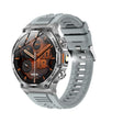 AK82 BT Call Smart Watch, Support Blood Oxygen / Blood Pressure / Heart Rate / Sports Health Monitoring Fitness Tracker(Silver Grey Silicone) - free shipping - PMC TechLife - Order now!