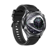 AK83 BT Call Smart Watch, Support Blood Pressure / Heart Rate / Sports Wellness Tracking Fitness Tracker(Black Braid Silicone)