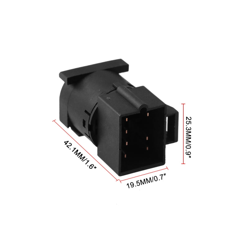 AC Heater Blower Motor Control Switch 16192099 for 1995-1999 Chevrolet Yukon 1500 Pickup Truck C/K - Car Switches by PMC Jewellery | Online Shopping South Africa | PMC Jewellery | Buy Now Pay Later Mobicred