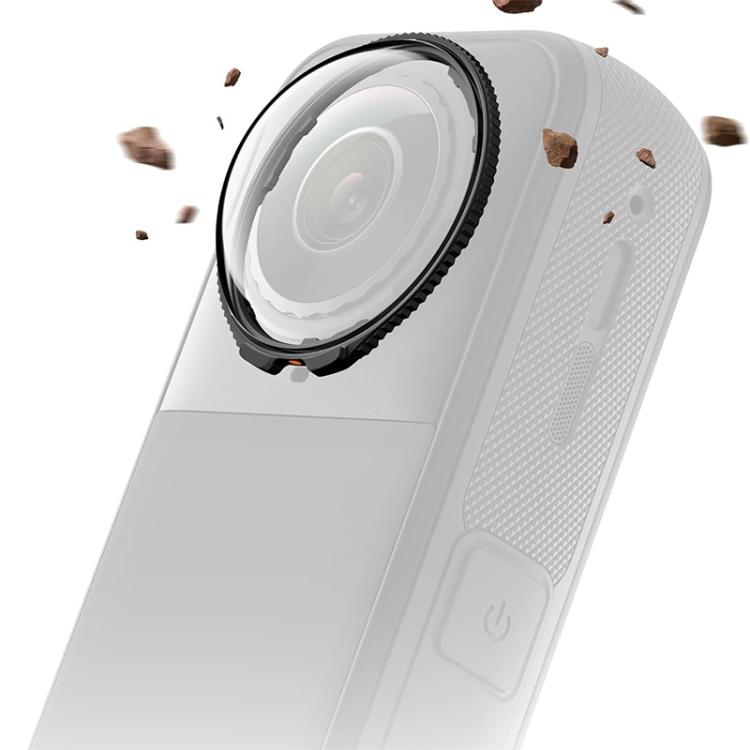 For insta360 X5 Rotating Anti-Scratch Lens Film(Plastic Protective Lens)
