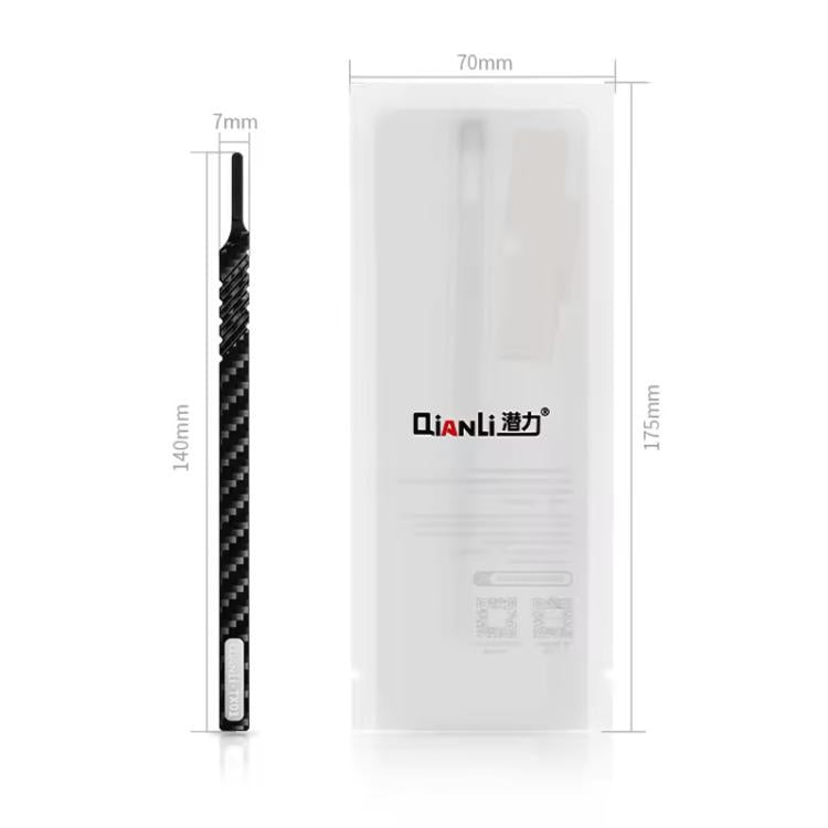 QianLi TX01 Carbon Fibre Non-Magnetic Anti-Static Universal Knife Handle - free shipping - PMC TechLife - Order now!