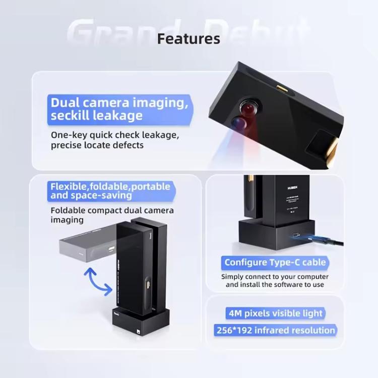 QianLi L256 iStele Dual-spectral Thermal Camera Short Circuit Thermometer - free shipping - PMC TechLife - Order now!