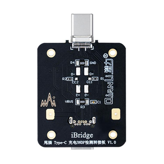 QianLi iBridge Tail Plug Charging DNDP Detection Epitaxial Board, Model:Type-C