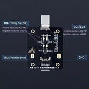 QianLi iBridge Tail Plug Charging DNDP Detection Epitaxial Board, Model:Type-C