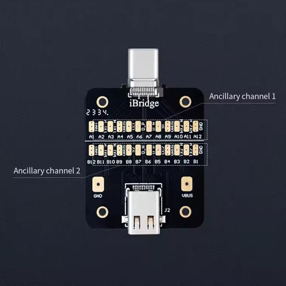 QianLi iBridge Tail Plug Charging DNDP Detection Epitaxial Board, Model:Type-C