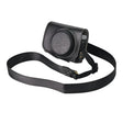 For Canon G7 X Mark III / G7X3 Retro Litchi Texture Leather Full Body Camera Case Bag with Strap(Black) - free shipping - PMC TechLife - Order now!