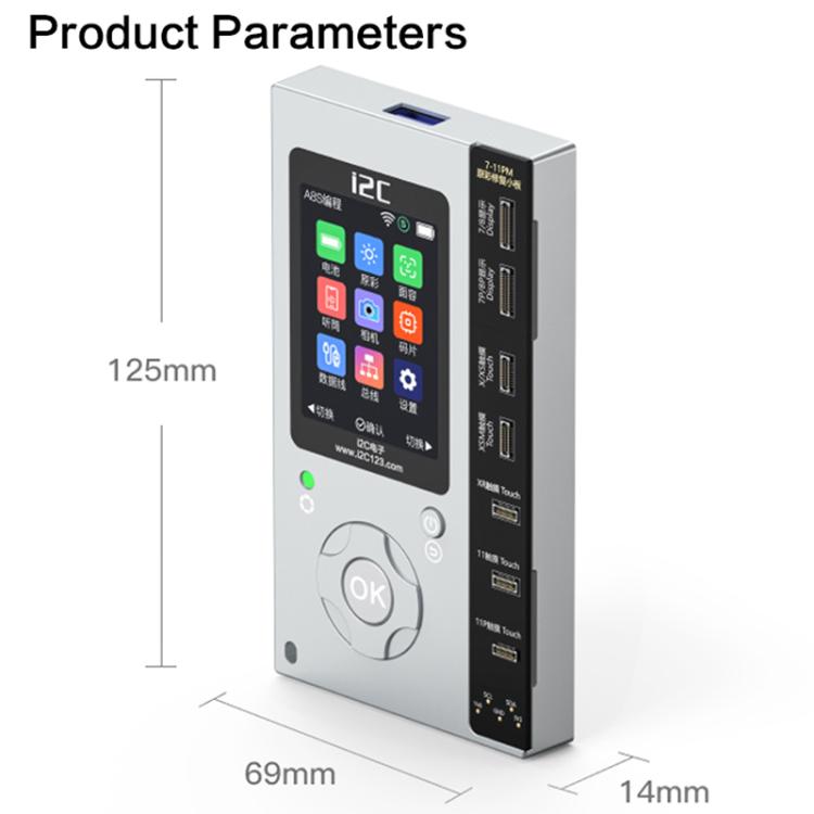 i2C A8S Multi-function Phone Repair Programmer, Model:Host+12-15 Plus True Tone Board - free shipping - PMC TechLife - Order now!
