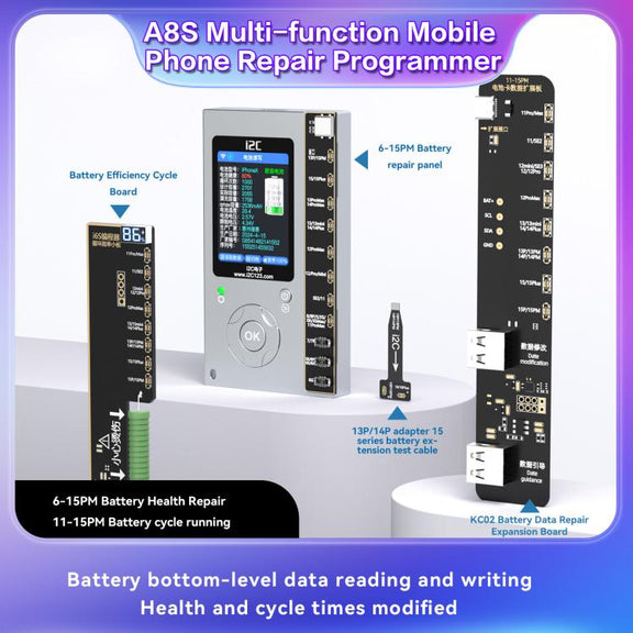 i2C A8S Multi-function Phone Repair Programmer, Model:Host+12-15 Plus True Tone Board
