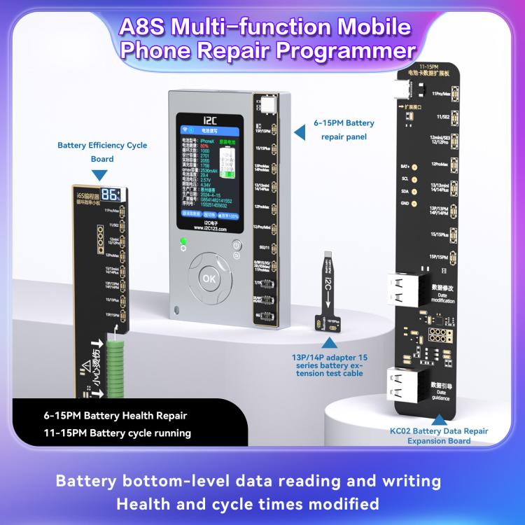 i2C A8S Multi-function Phone Repair Programmer, Model:Host