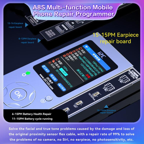 i2C A8S Multi-function Phone Repair Programmer, Model:Host