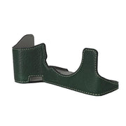 For Sony ILCE7RM5 / A7R5 Litchi Texture PU Leather Camera Half Case Base(Green)
