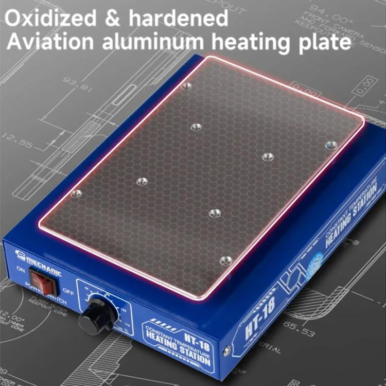 Mechanic HT-18 Intelligent Numerical Control Thermostatic Heating Platform, Plug:US Plug - free shipping - PMC TechLife - Order now!