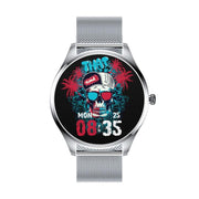 H77 1.43 inch AMOLED Screen Health & Fitness Smart Watch IP67 Water-resistant Support BT Call(Silver)