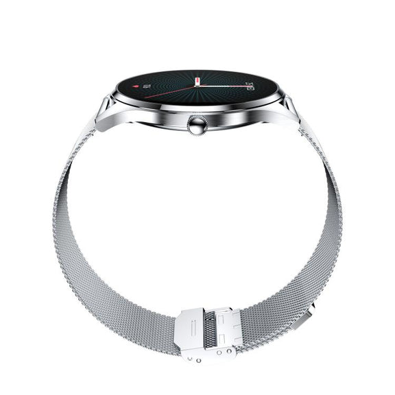 H77 1.43 inch AMOLED Screen Health & Fitness Smart Watch IP67 Water-resistant Support BT Call(Silver)