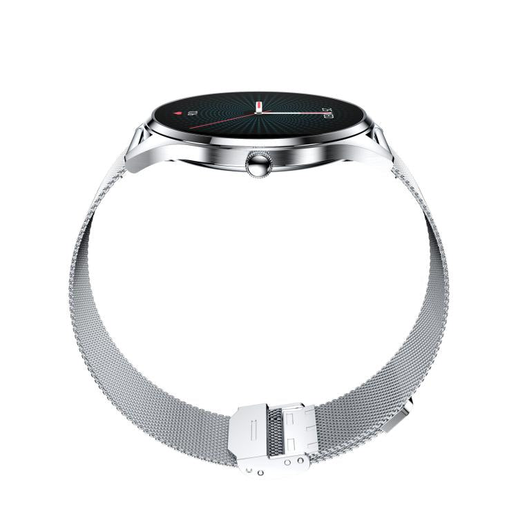 H77 1.43 inch AMOLED Screen Health & Fitness Smart Watch IP67 Water-resistant Support BT Call(Silver)
