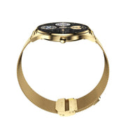 H77 1.43 inch AMOLED Screen Health & Fitness Smart Watch IP67 Water-resistant Support BT Call(Gold)