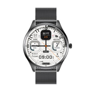 H77 1.43 inch AMOLED Screen Health & Fitness Smart Watch IP67 Water-resistant Support BT Call(Grey)
