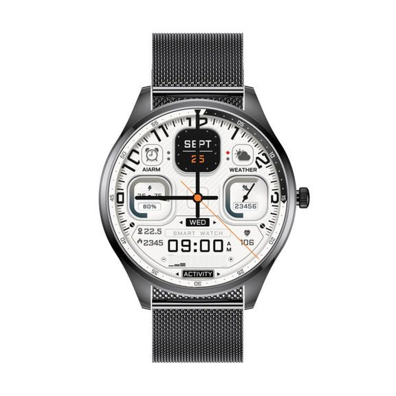 H77 1.43 inch AMOLED Screen Health & Fitness Smart Watch IP67 Water-resistant Support BT Call(Grey)
