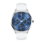 H77 1.43 inch AMOLED Screen Health & Fitness Smart Watch IP67 Water-resistant Support BT Call(White)