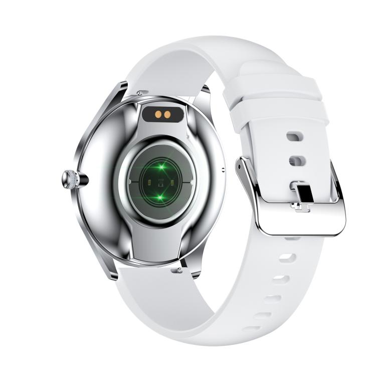 H77 1.43 inch AMOLED Screen Health & Fitness Smart Watch IP67 Water-resistant Support BT Call(White)