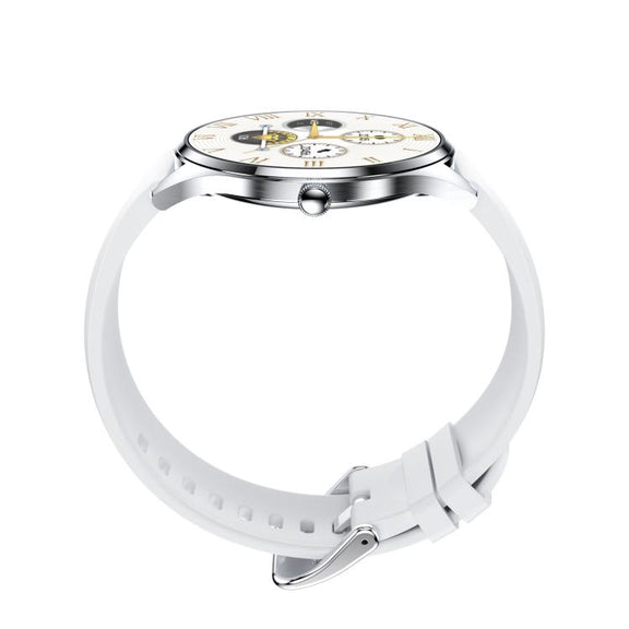 H77 1.43 inch AMOLED Screen Health & Fitness Smart Watch IP67 Water-resistant Support BT Call(White)