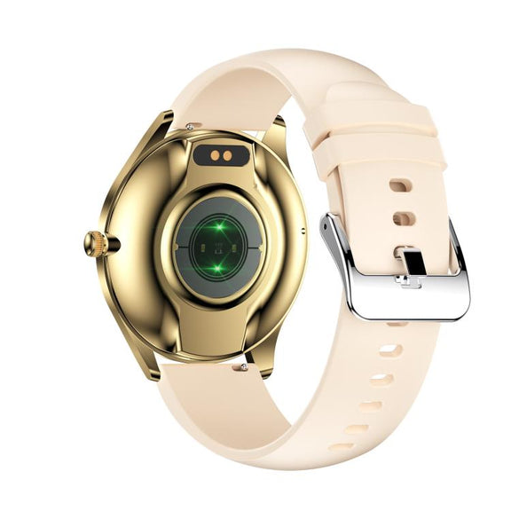 H77 1.43 inch AMOLED Screen Health & Fitness Smart Watch IP67 Water-resistant Support BT Call(Beige)