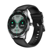 H77 1.43 inch AMOLED Screen Health & Fitness Smart Watch IP67 Water-resistant Support BT Call(Black)