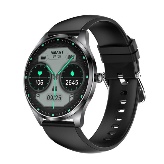 H77 1.43 inch AMOLED Screen Health & Fitness Smart Watch IP67 Water-resistant Support BT Call(Black)