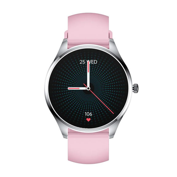 H77 1.43 inch AMOLED Screen Health & Fitness Smart Watch IP67 Water-resistant Support BT Call(Pink)