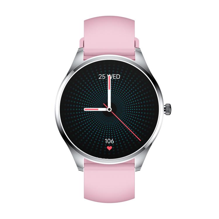 H77 1.43 inch AMOLED Screen Health & Fitness Smart Watch IP67 Water-resistant Support BT Call(Pink)
