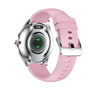 H77 1.43 inch AMOLED Screen Health & Fitness Smart Watch IP67 Water-resistant Support BT Call(Pink)