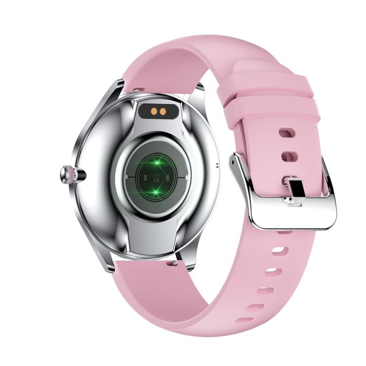 H77 1.43 inch AMOLED Screen Health & Fitness Smart Watch IP67 Water-resistant Support BT Call(Pink)