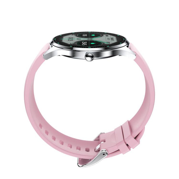 H77 1.43 inch AMOLED Screen Health & Fitness Smart Watch IP67 Water-resistant Support BT Call(Pink)