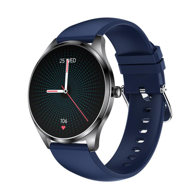 H77 1.43 inch AMOLED Screen Health & Fitness Smart Watch IP67 Water-resistant Support BT Call(Blue)