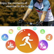 H77 1.43 inch AMOLED Screen Health & Fitness Smart Watch IP67 Water-resistant Support BT Call(Gold)