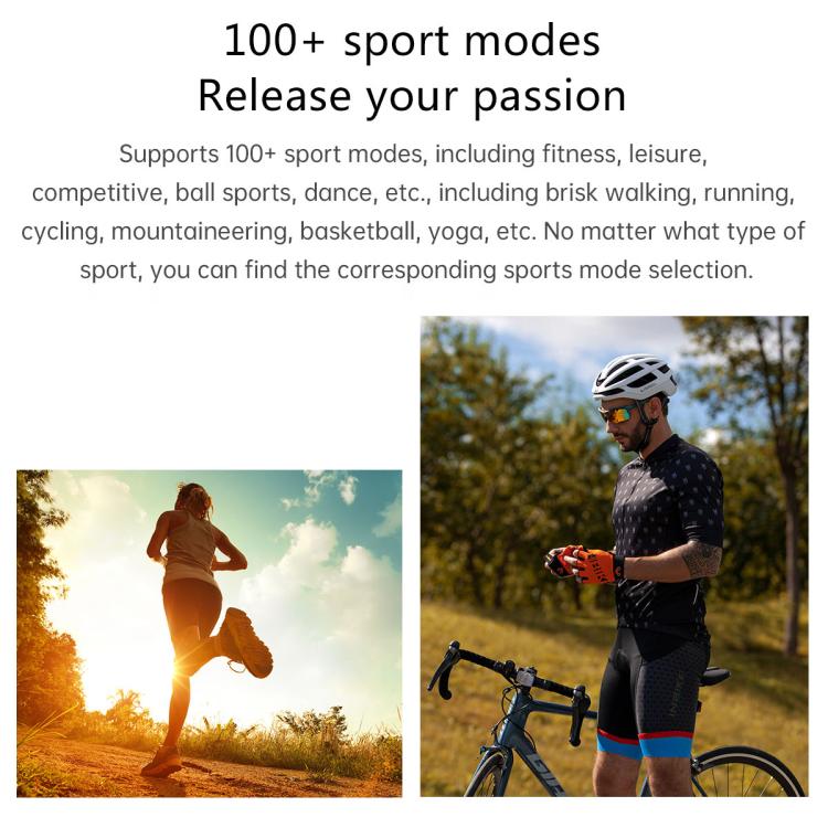 H77 1.43 inch AMOLED Screen Health & Fitness Smart Watch IP67 Waterproof Support BT Call(Silver) - free shipping - PMC TechLife - Order now!