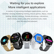 H77 1.43 inch AMOLED Screen Health & Fitness Smart Watch IP67 Water-resistant Support BT Call(Grey)