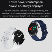 H77 1.43 inch AMOLED Screen Health & Fitness Smart Watch IP67 Water-resistant Support BT Call(Beige)