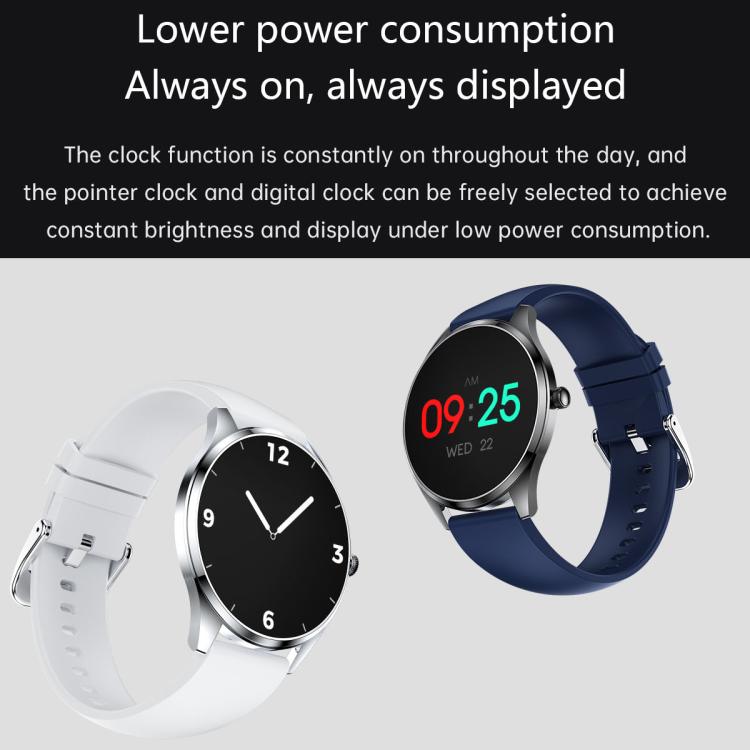 H77 1.43 inch AMOLED Screen Health & Fitness Smart Watch IP67 Water-resistant Support BT Call(Grey)