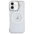 For iPhone 16 Ultra-thin Transparent MagSafe Magnetic Frameless Lens Holder Phone Case - free shipping - PMC TechLife - Order now!